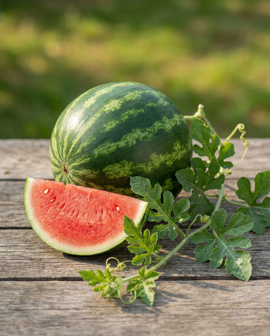 Mini Watermelon Seeds Tigrimini F1 Citrullus Lanatus Annual