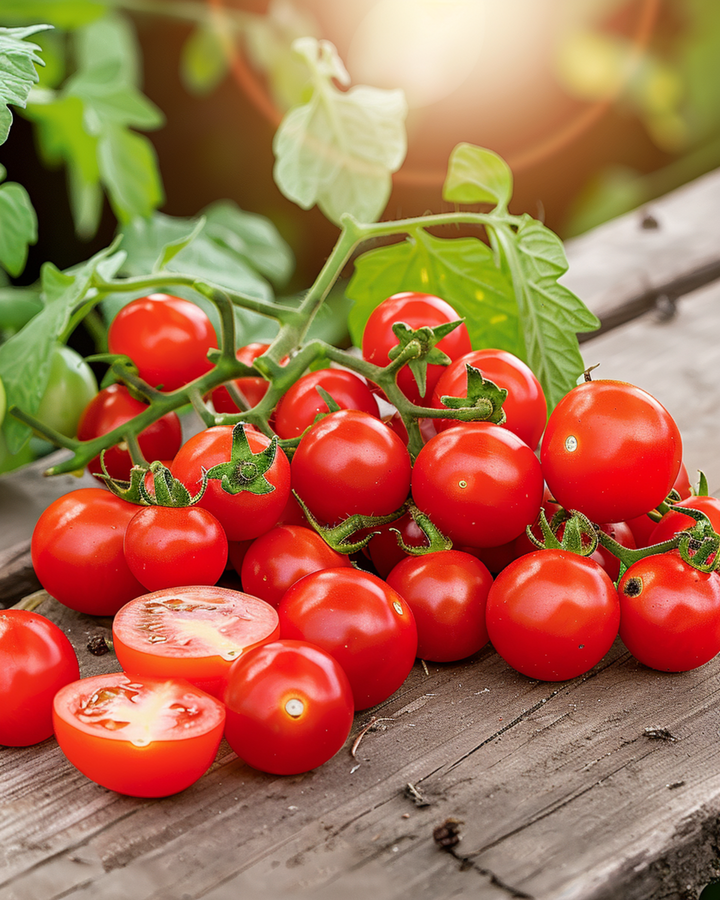 Cherry Tomato Seeds Solanum Lycopersicum Annual Cerise Variety