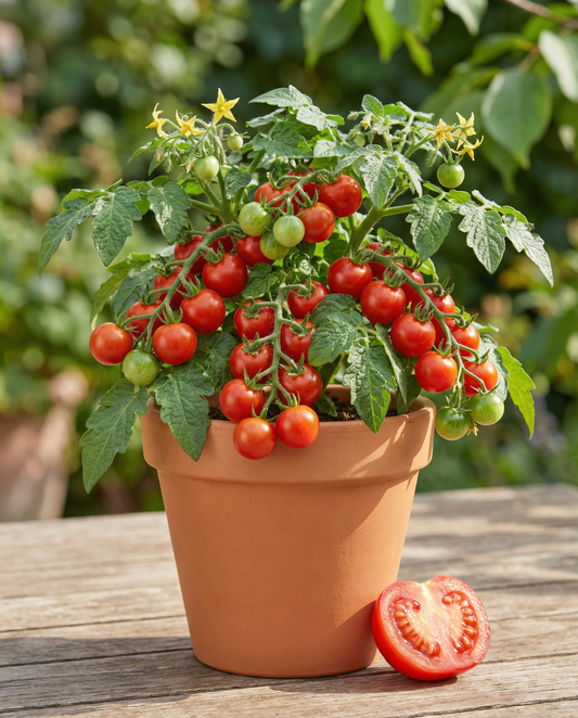 Cherry Tomato Seeds Solanum Lycopersicum Annual Micro Cherry Pot Variety