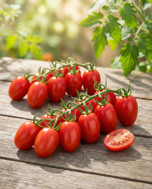 Cherry Tomato Seeds Solanum Lycopersicum Annual Modus F1 Mini Plum