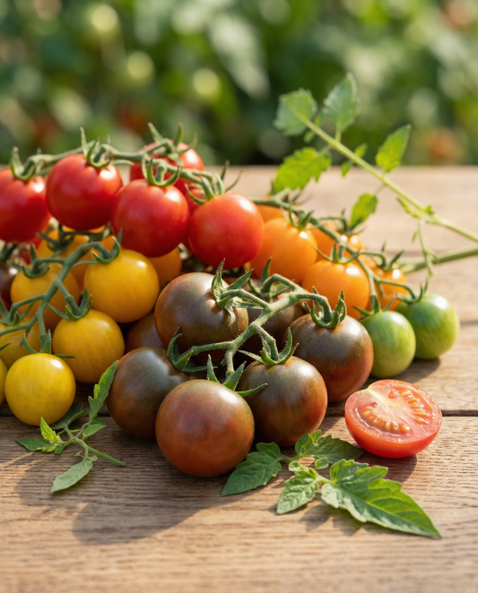 Cherry Tomato Seeds Solanum Lycopersicum Mixed Annual Variety Pack