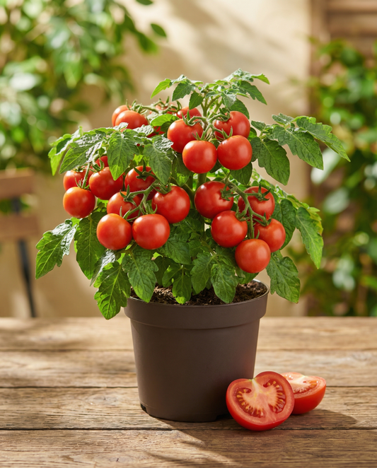 Bush Tomato Seeds Maja Solanum Lycopersicum Annual Variety
