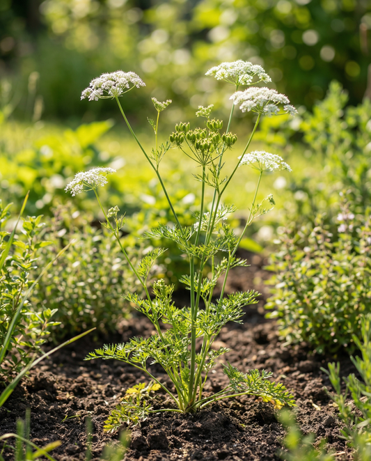 Anise Seeds Pimpinella Anisum Annual Herb
