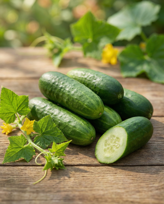 Gherkin Seeds Hokus Cucumis Sativus Annual Variety