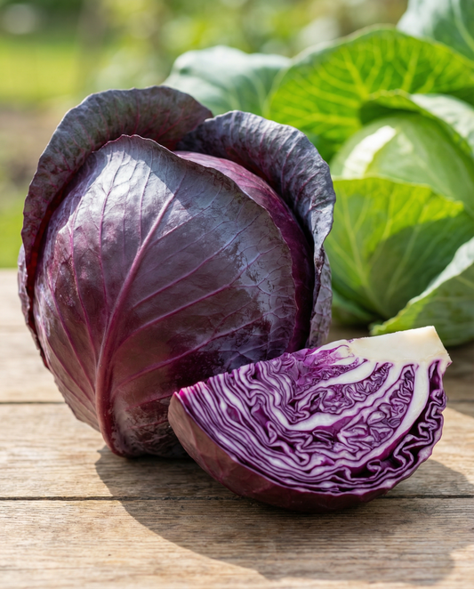 Red Cabbage Seeds Langedijker Bewaar 2 Brassica Oleracea Annual
