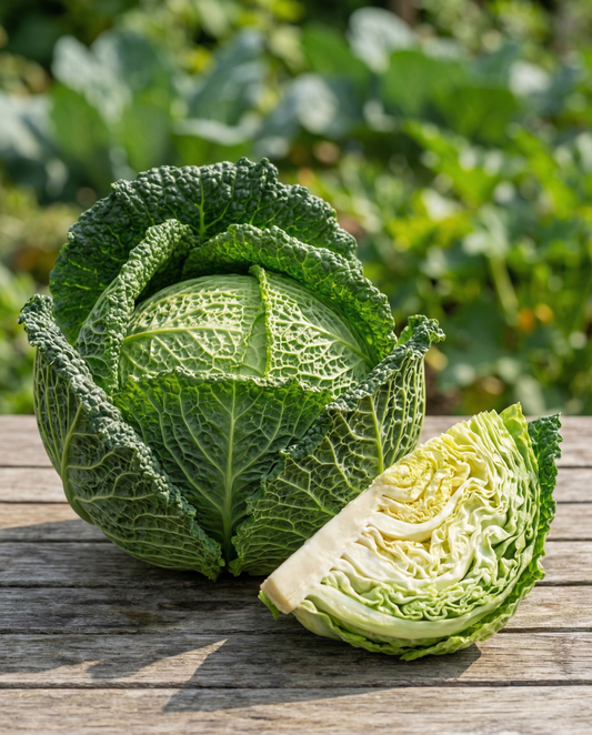 Savoy Cabbage Seeds Brassica Oleracea Brussels Annual Variety