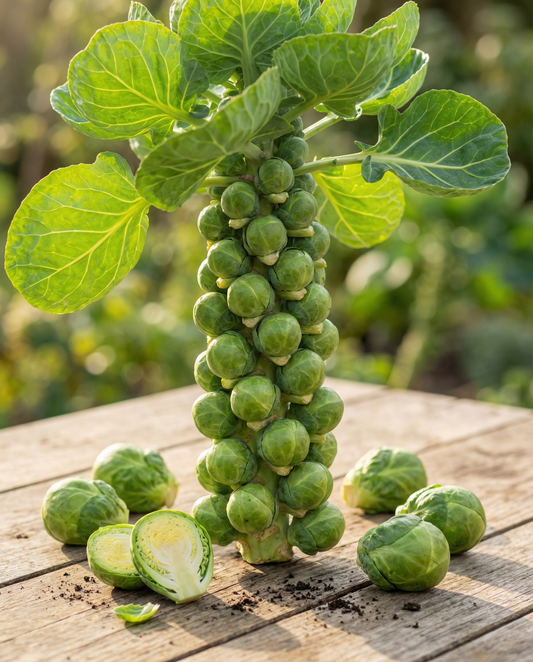 Brussels Sprouts Seeds Topline F1 Brassica Oleracea Annual