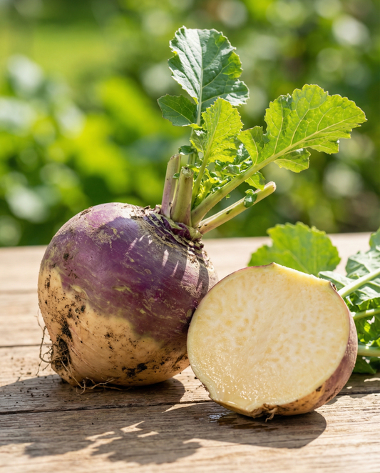 Swede Seeds Champion Brassica Napus Annual Vegetable Variety Purple Top