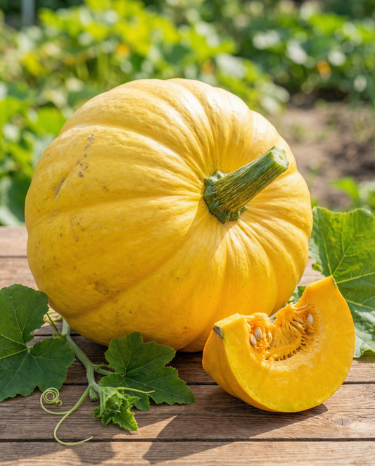 Pumpkin Seeds Cucurbita Maxima Yellow Annual Variety