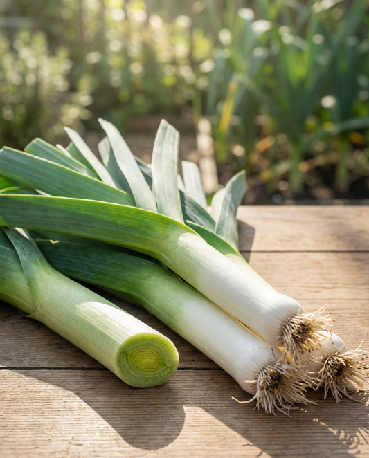 Leek Seeds Zwitserse Reuzen Allium Porrum Annual