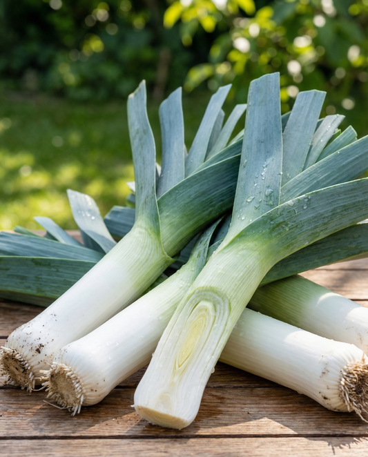 Leek Seeds Bluegreen Winter Allium Porrum Annual Variety