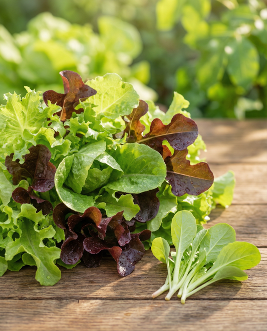 Babyleaf Lettuce Seeds Lactuca Sativa Annual Mixture