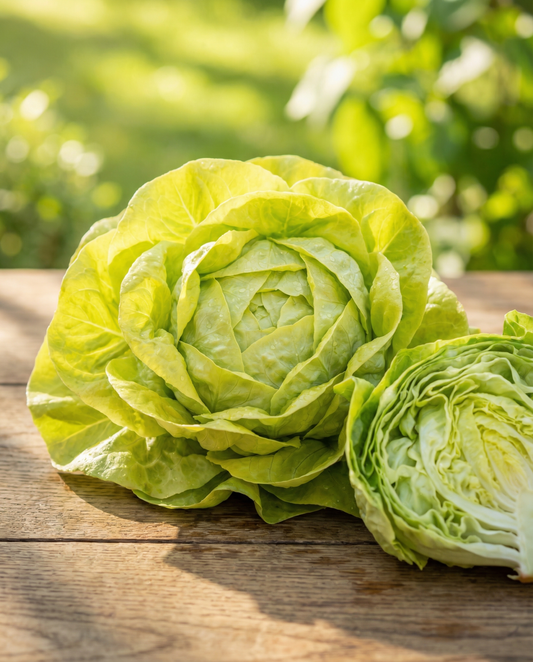 Butterhead Lettuce Seeds Lactuca Sativa Annual Grosse Blonde Paresseuse