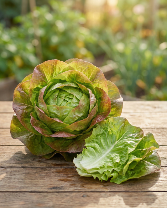 Lettuce Merveille Des Quatre Saisons Seeds Lactuca Sativa Annual