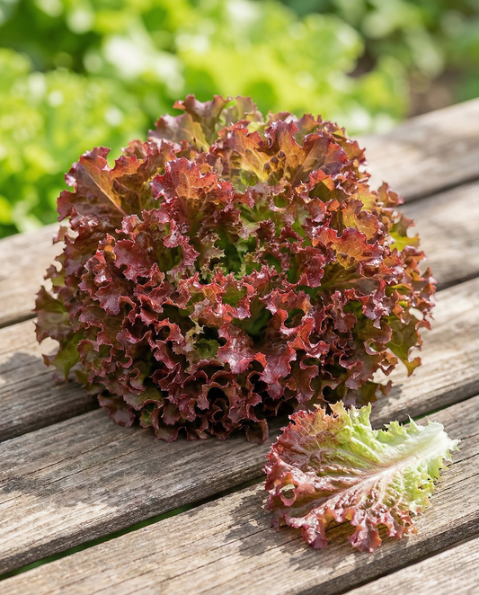 Lollo Rossa Lettuce Seeds Lactuca Sativa Annual