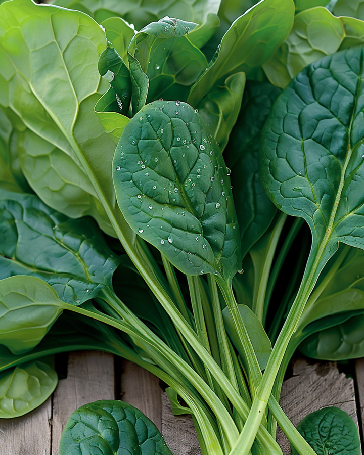 Spinach Seeds Viroflex Giant White Spinacia Oleracea Annual Variety