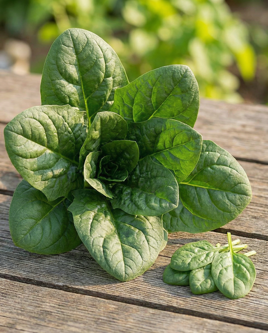 Spinach Seeds Viroflex Giant White Spinacia Oleracea Annual Variety