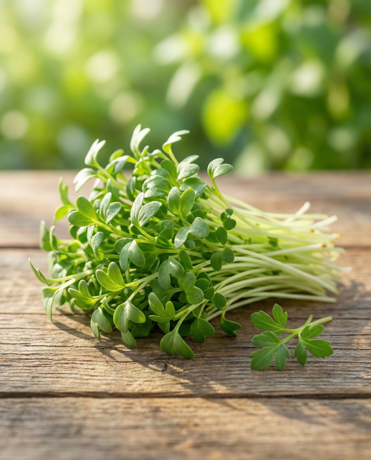 Plain Cress Seeds Lepidium Sativum Annual Vegetable