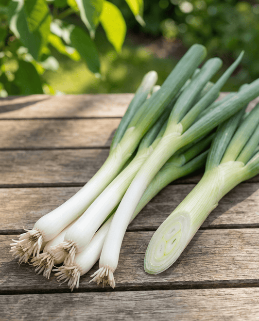 Spring Onion Seeds Ishikura Allium Fistulosum Annual Variety
