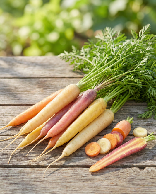 Carrot Rainbow Mix F1 Seeds Daucus Carota Annual