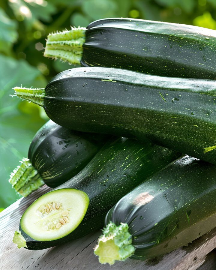 Summer Squash Black Beauty Seeds Cucurbita Pepo Annual