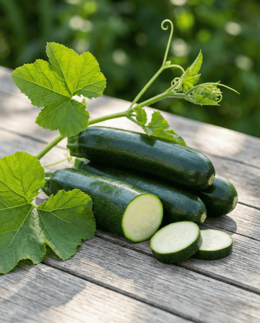 Black Forest F1 Courgette Seeds Cucurbita Pepo Annual Climbing