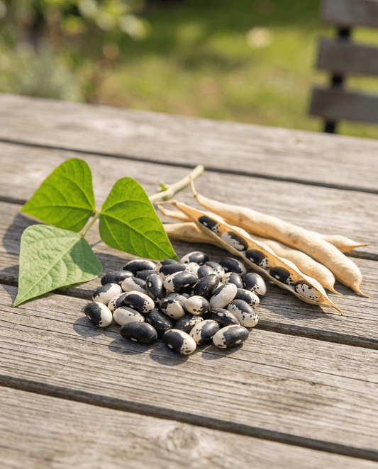 Bush Beans Yin Yang Seeds Phaseolus Vulgaris Annual Dry Bean