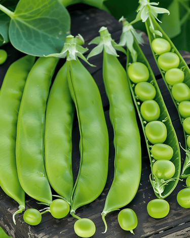 Graines de pois Marktveroveraar (Pisum sativum) – légume annuel