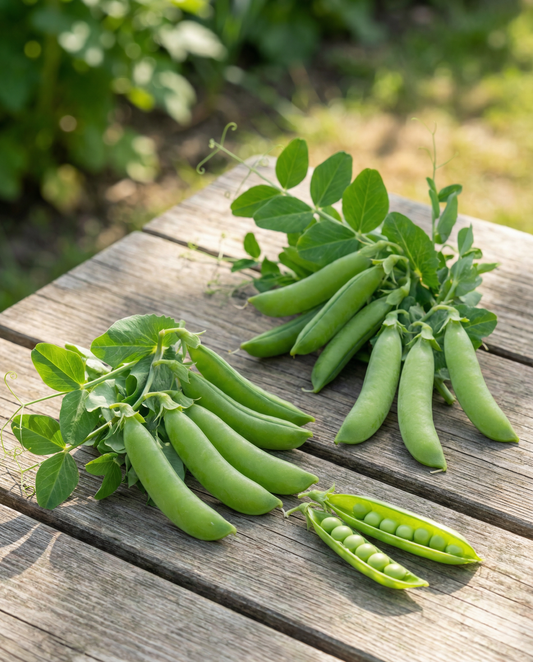 Sugar Peas Seeds De Grace Pisum Sativum Annual Variety