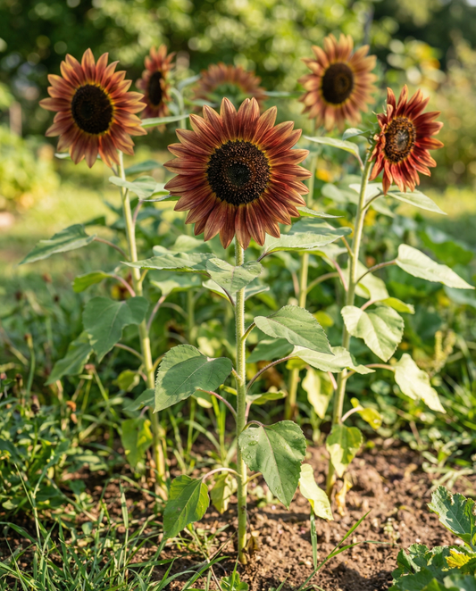 Sunflower Seeds Sunset Mixed Helianthus Annuus Annual