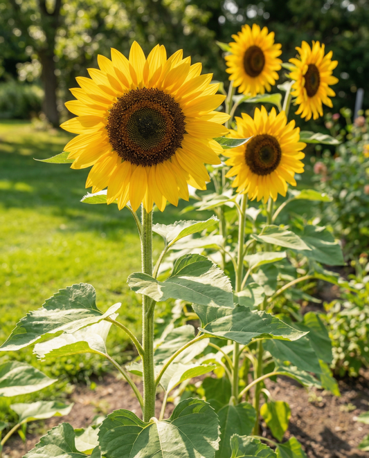 Giant Sunflower Seeds Helianthus Annuus Giganteus Annual Flower