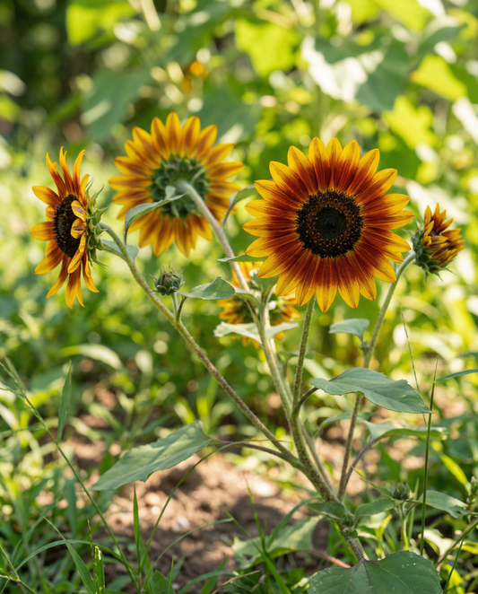 Sunflower Ring Of Fire Seeds Helianthus Annuus Annual