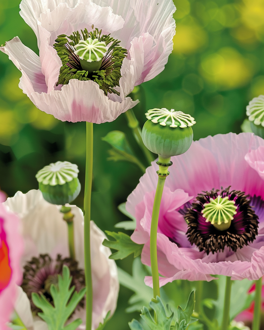 Poppy Seeds Annual Single Flowered Mix Poppy Flowers