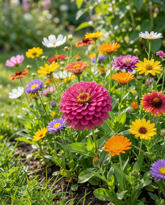 Summerflowers Seeds Endless Summer Annual Mix Colourful Bouquets