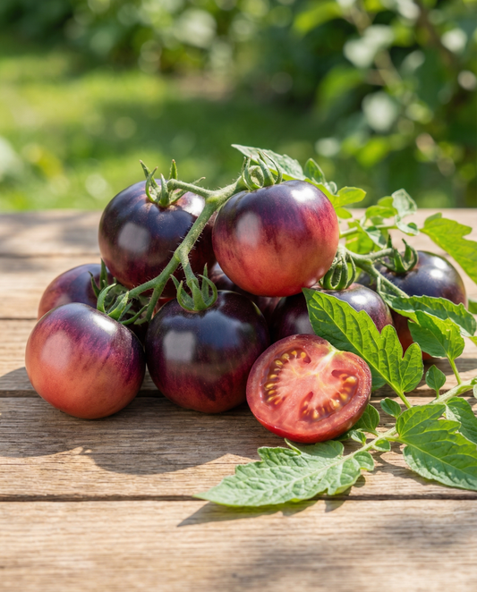 Tomato Indigo Rose Seeds Solanum Lycopersicum Annual Black Variety