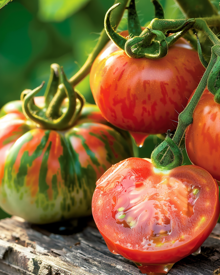 Tomato Tigerella Seeds Solanum Lycopersicum Annual