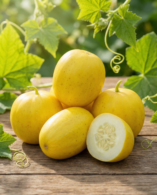 Cucumber Lemon Apple Seeds Cucumis Sativus Annual