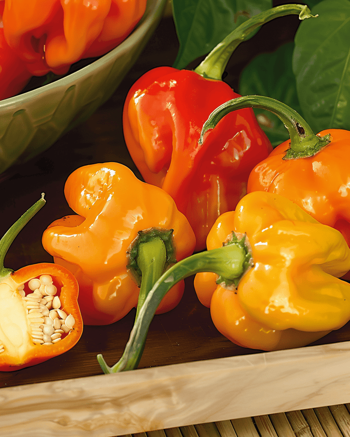 Habanero Pepper Seeds Capsicum Chinense Annual Mixture