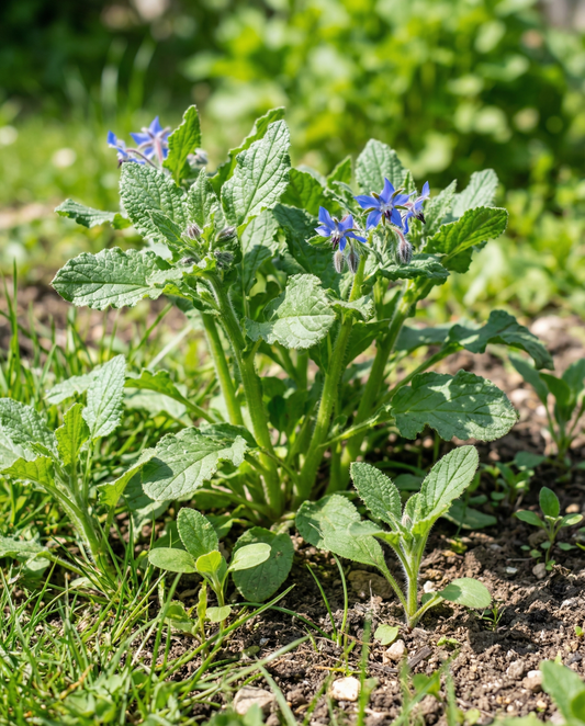 Borage Seeds Borago Officinalis Microgreens Annual Herb