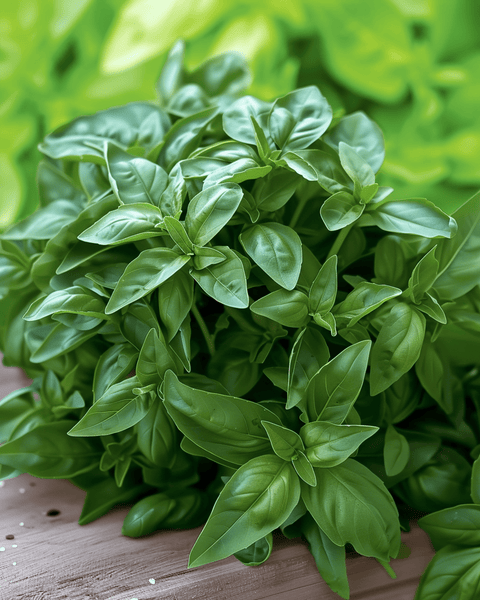 Basil Bush Ball Seeds Annual Herb Ocimum Basilicum – SeedsChoice