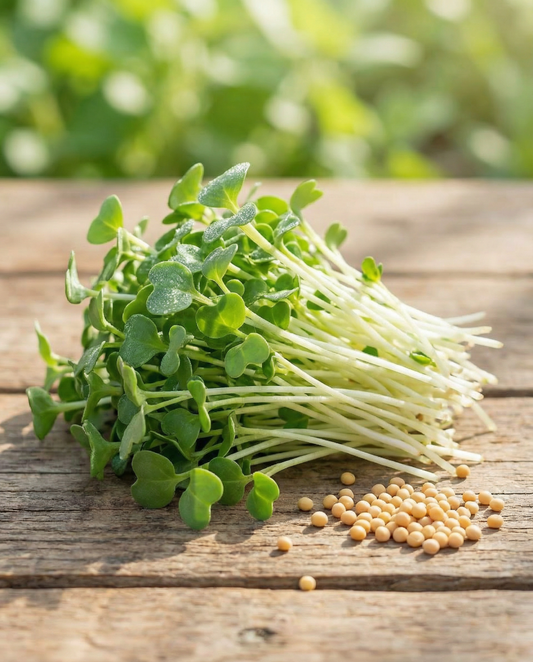 Mustard Sprouting Seeds Organic Sinapis Alba Annual
