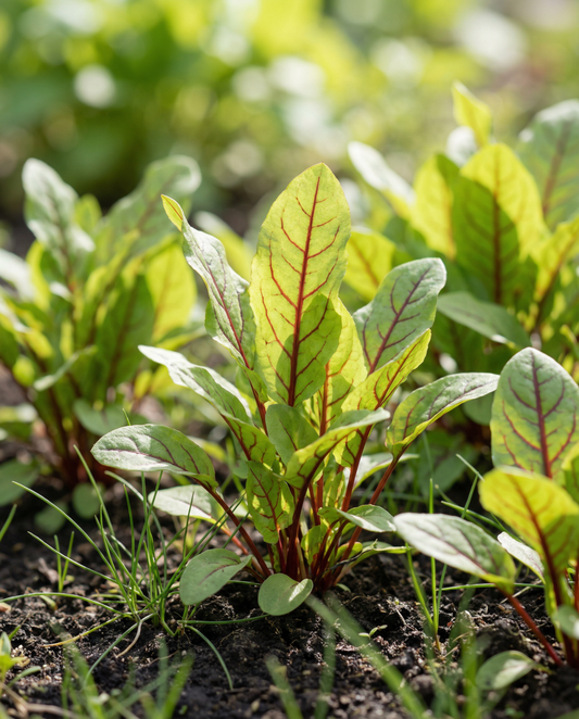 Red Veined Sorrel Seeds Rumex Sanguineus Microgreens Annual Herb