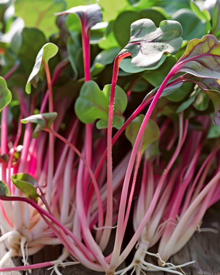 Radish Daikon Red Seeds Raphanus Sativus Microgreens Annual