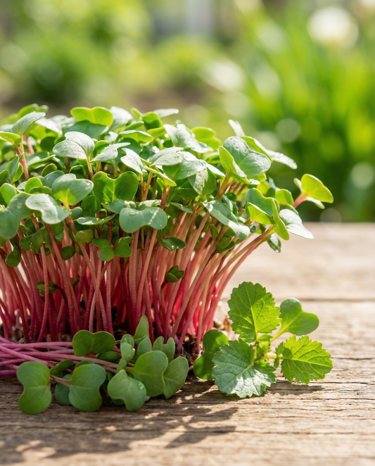 Radish Daikon Red Seeds Raphanus Sativus Microgreens Annual