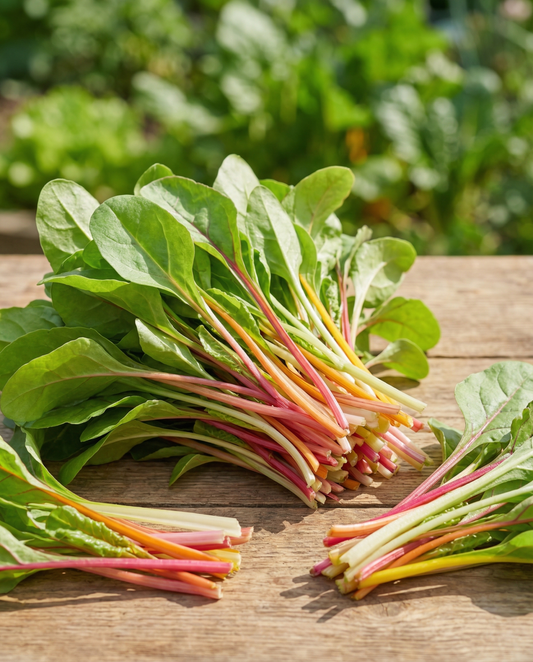Swiss Chard Seeds Rainbow Mixture Microgreens Beta Vulgaris Annual