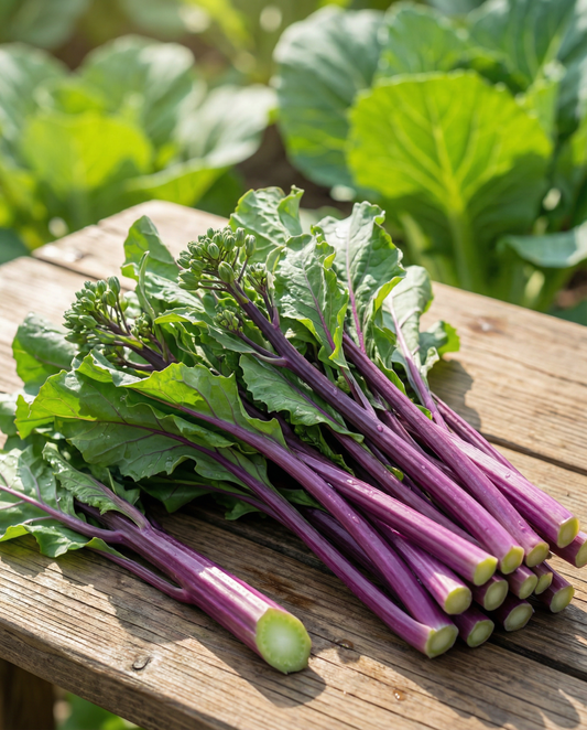 Hon Tsai Tai Seeds Brassica Rapa Annual Purple Stems