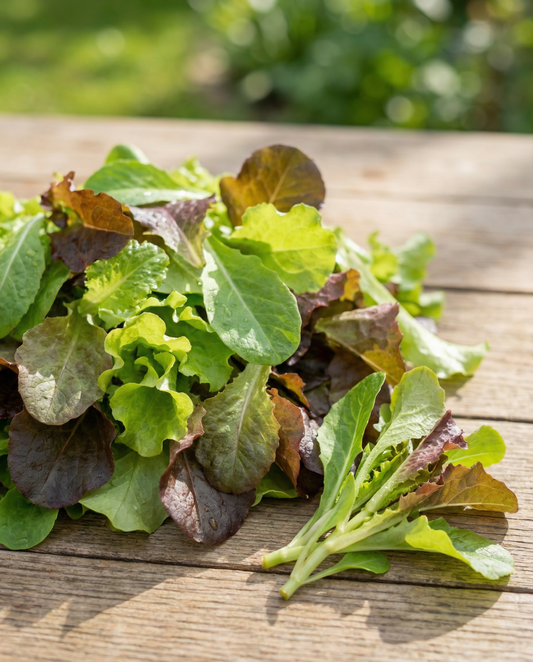 Baby Leaf Salad Seeds Oriental Mix Lactuca Sativa Annual