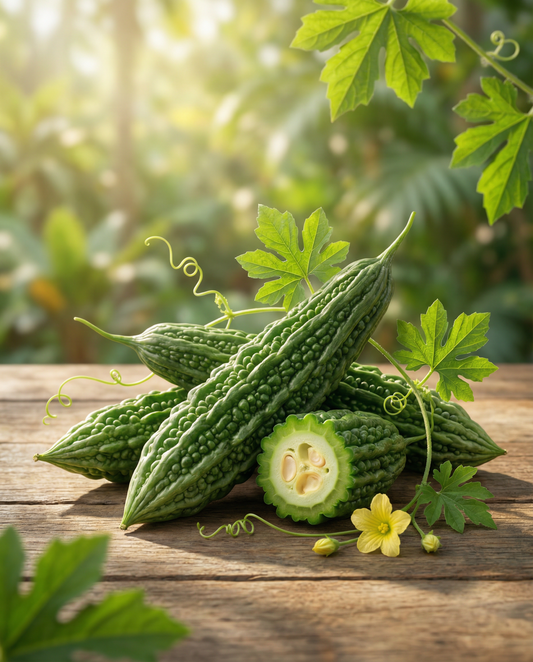 Bitter Gourd Seeds Momordica Charantia Vegetable Variety