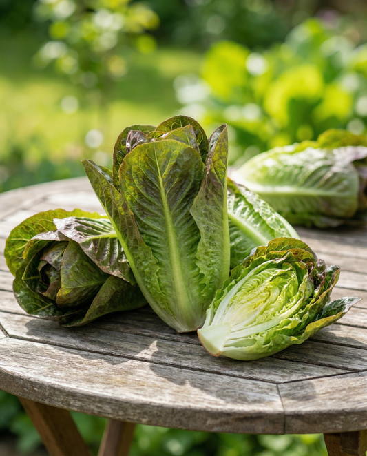 Cos Lettuce Seeds Lactuca Sativa Annual Mix Red Green Mini Romaine