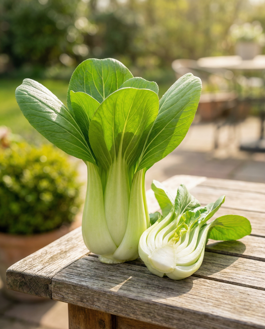 Pak Choi Seeds Green F1 Brassica Pekinensis Annual